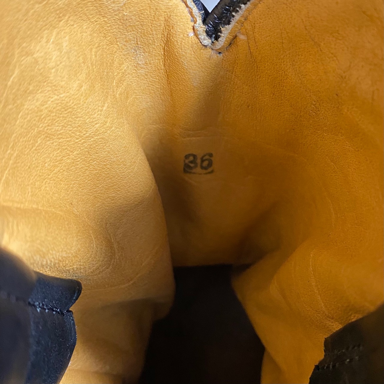 JEAN PAUL GAULTIER carving leather high heel western boots