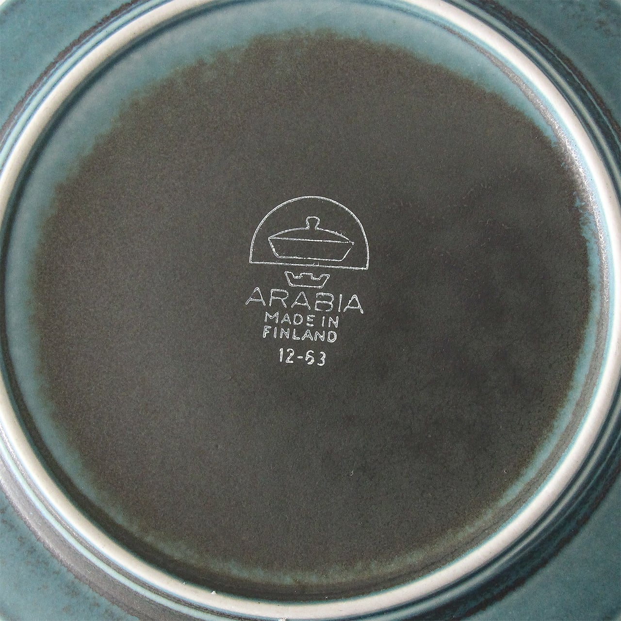 ルスカ ブルー プレート16cm （アラビア／ARABIA ルスカ／RUSKA）003