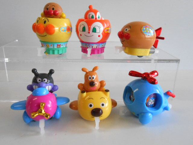 ☆Kbk28Nzおっきなぷらりんアンパンマン3全6種てんどんまん頭型