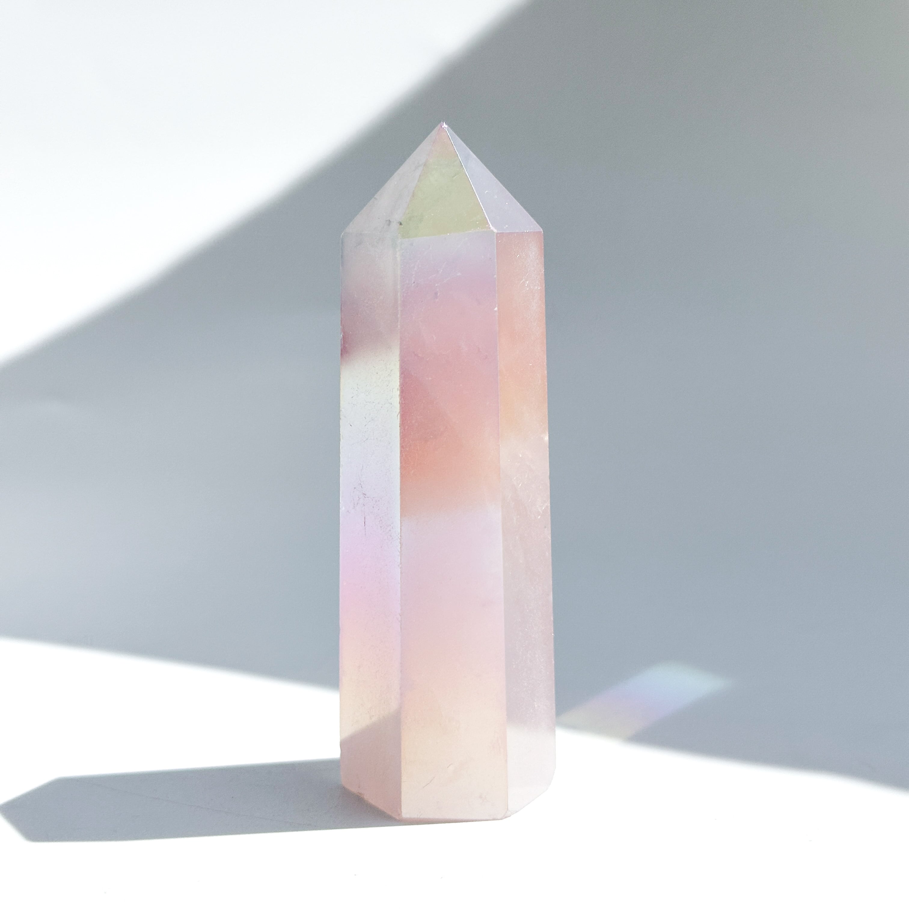 エンジェルオーラローズクォーツ タワー31✧ Angel Aura Rose Quartz