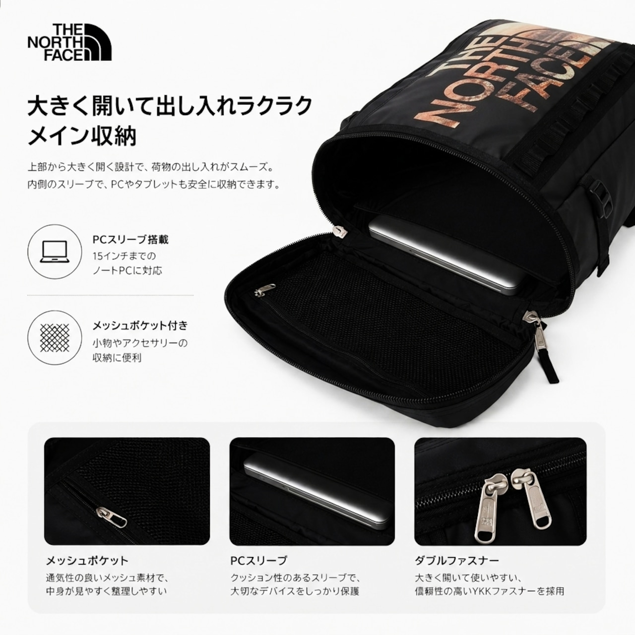 ザ・ノース・フェイス(THE NORTH FACE) バックパック メンズ 