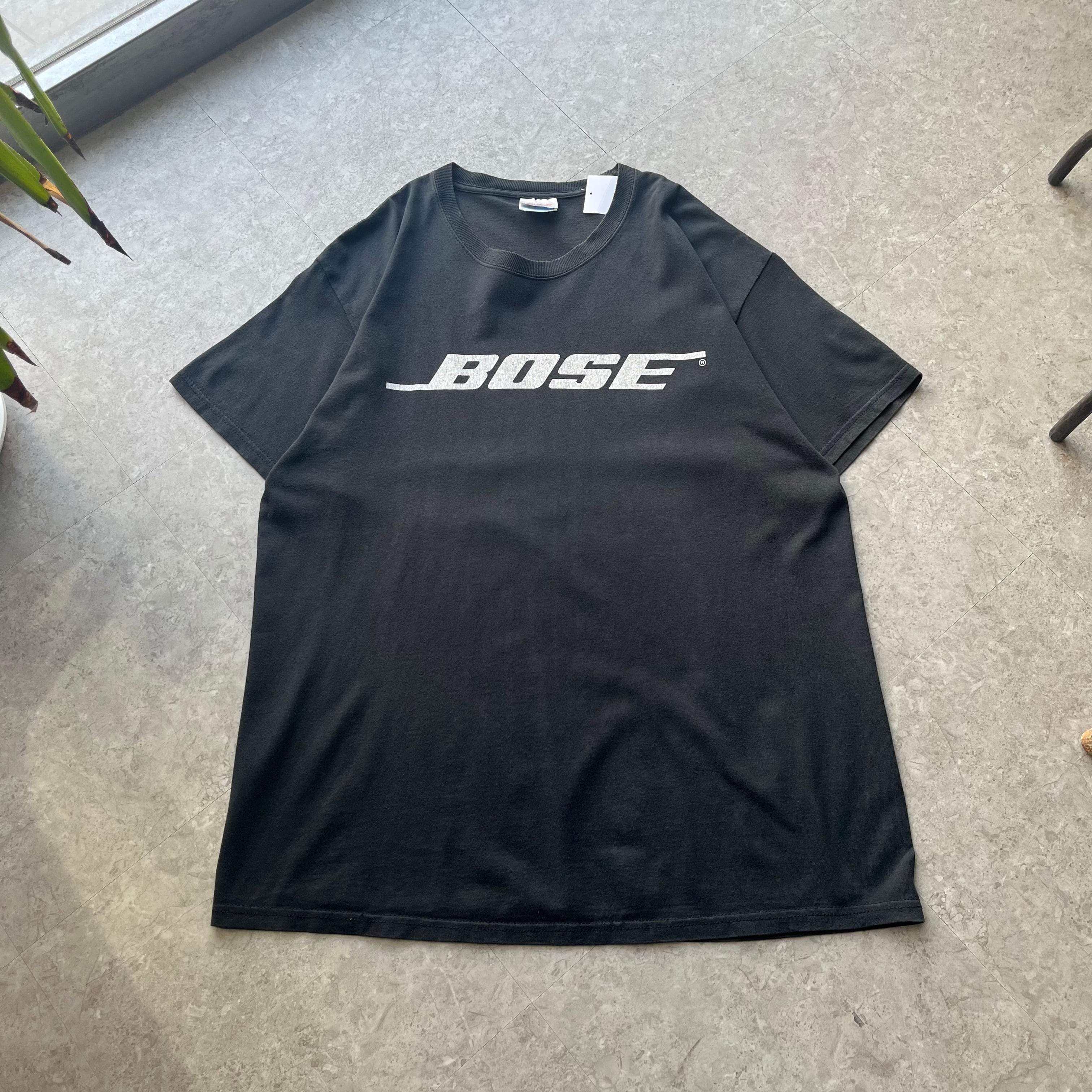 90s BOSE logo print T-shirt【仙台店】