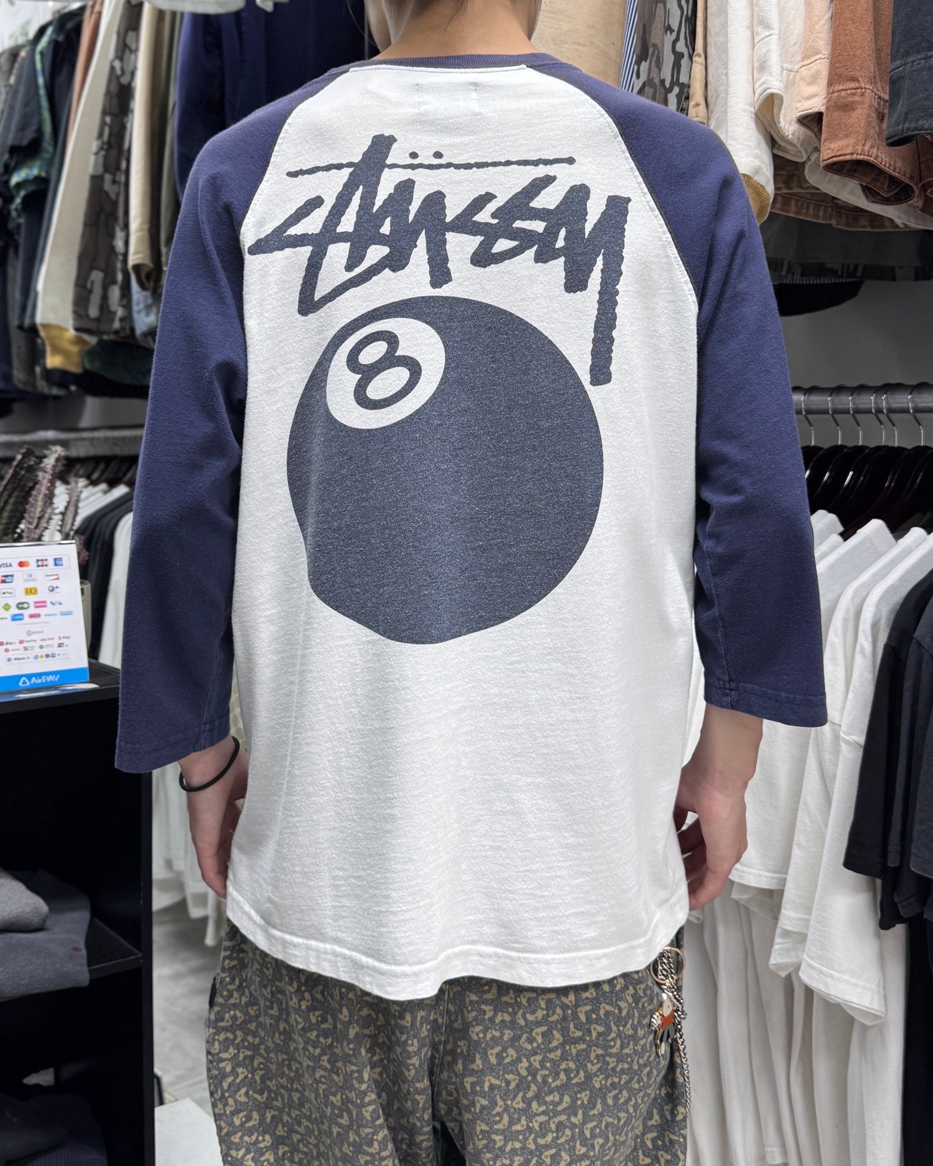 80's~90's old stussy “Surf Skull” Design Tee “黒タグ” “サーフ