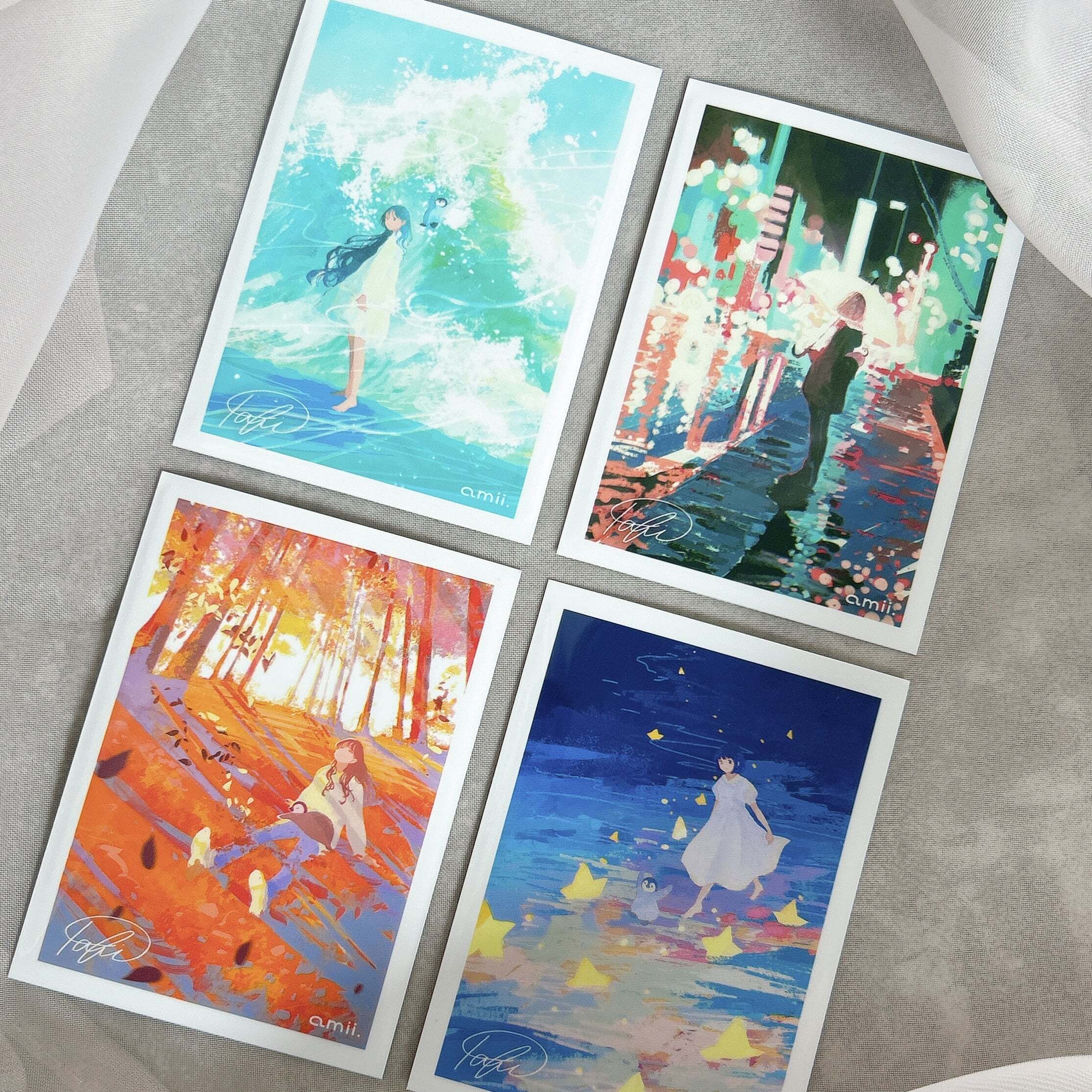 波飛沫 | illust：tabi | amii. カードスリーブ | amii project