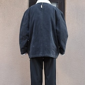 corduroy collar fade black duck coverall