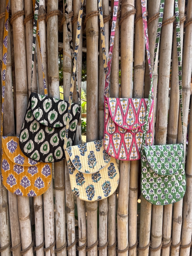 Hand Block Print Mini Bag