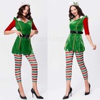 予約 ココスプレ衣装 かわいい 妖精コスプレ 衣装 レディース フェアリー 仮装 クリスマス パーティー イベント 撮影用 フェアリーコスチューム おしゃれ セクシー 可愛い ファンタジー 魔法使い グリーン レッド　ch1025