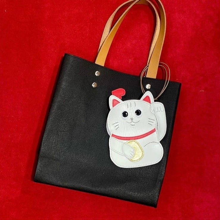 まねきねこ】 まねきねこのポーチ | 野村製作所