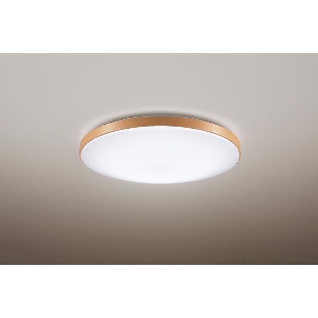 パナソニック LEDシーリングライト 調光・調色タイプ リモコン付 ~12畳