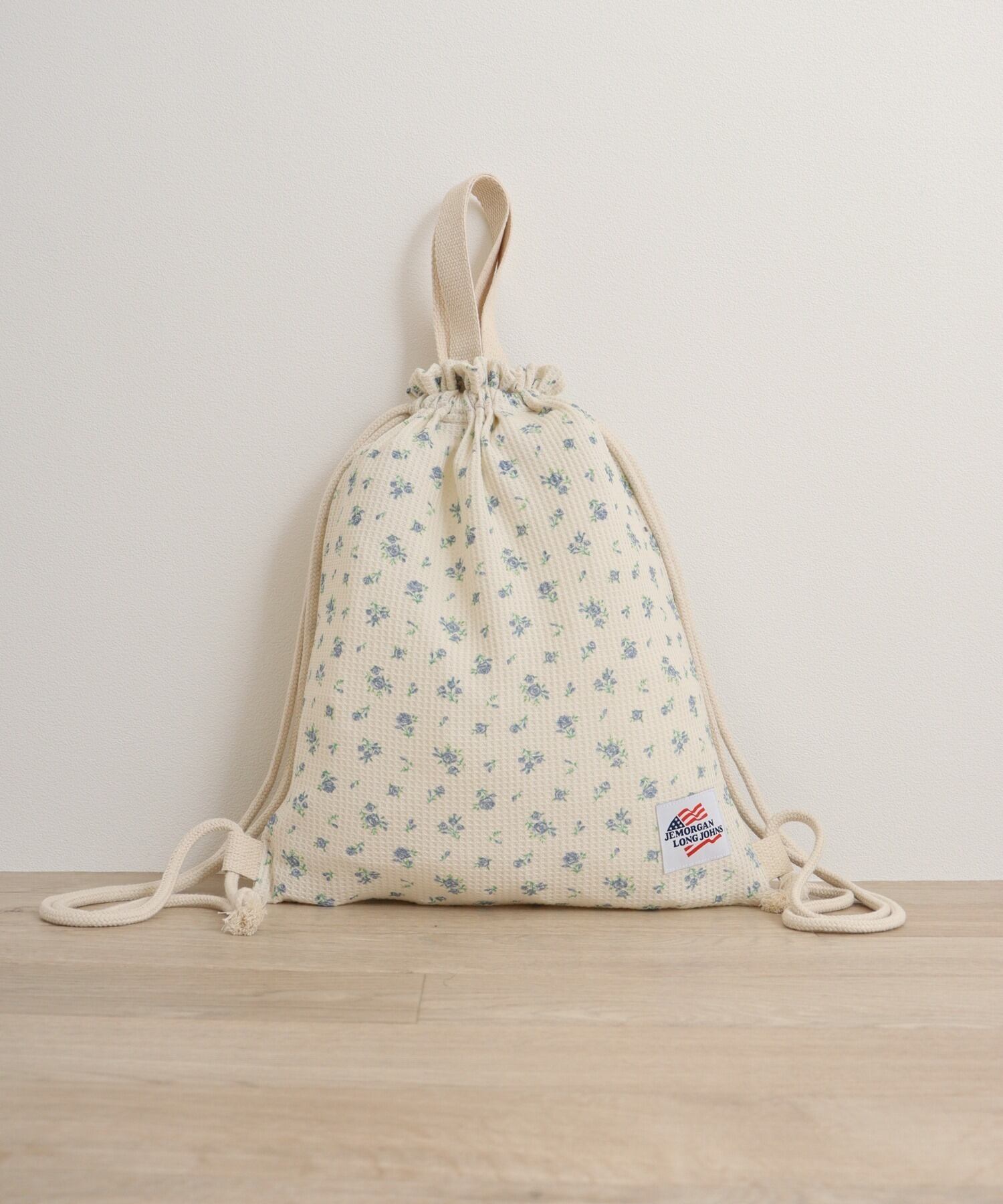 (新品)CARAMEL 花柄ナップザック その他ブランド(ソノタブランド) / CARAMEL/ナップサック/バッグ