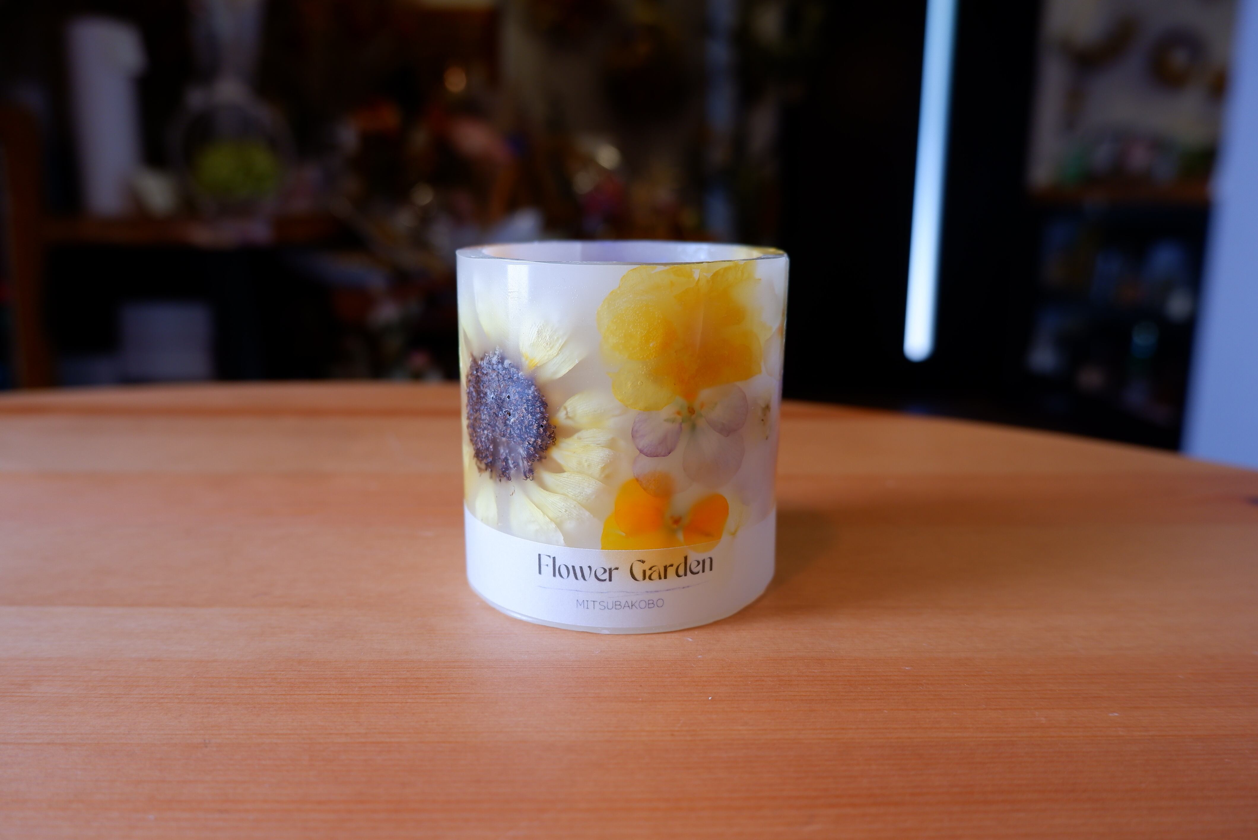 【Flower Garden】ボタニカルキャンドルランタン (M)