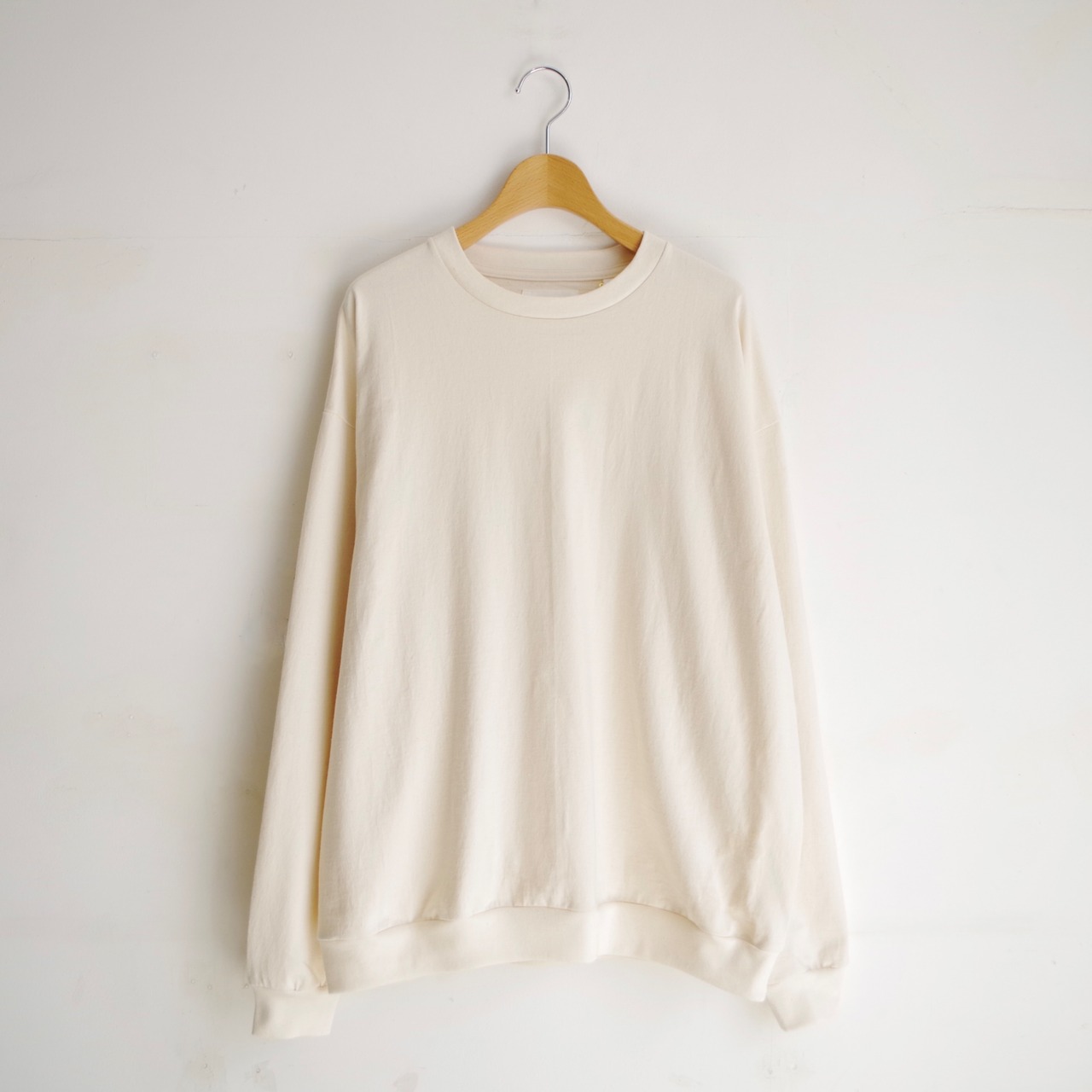 PERSONAL MATTERS  PROJECT N°17 HEAVYWEIGHT COTTON PULLOVER TEE