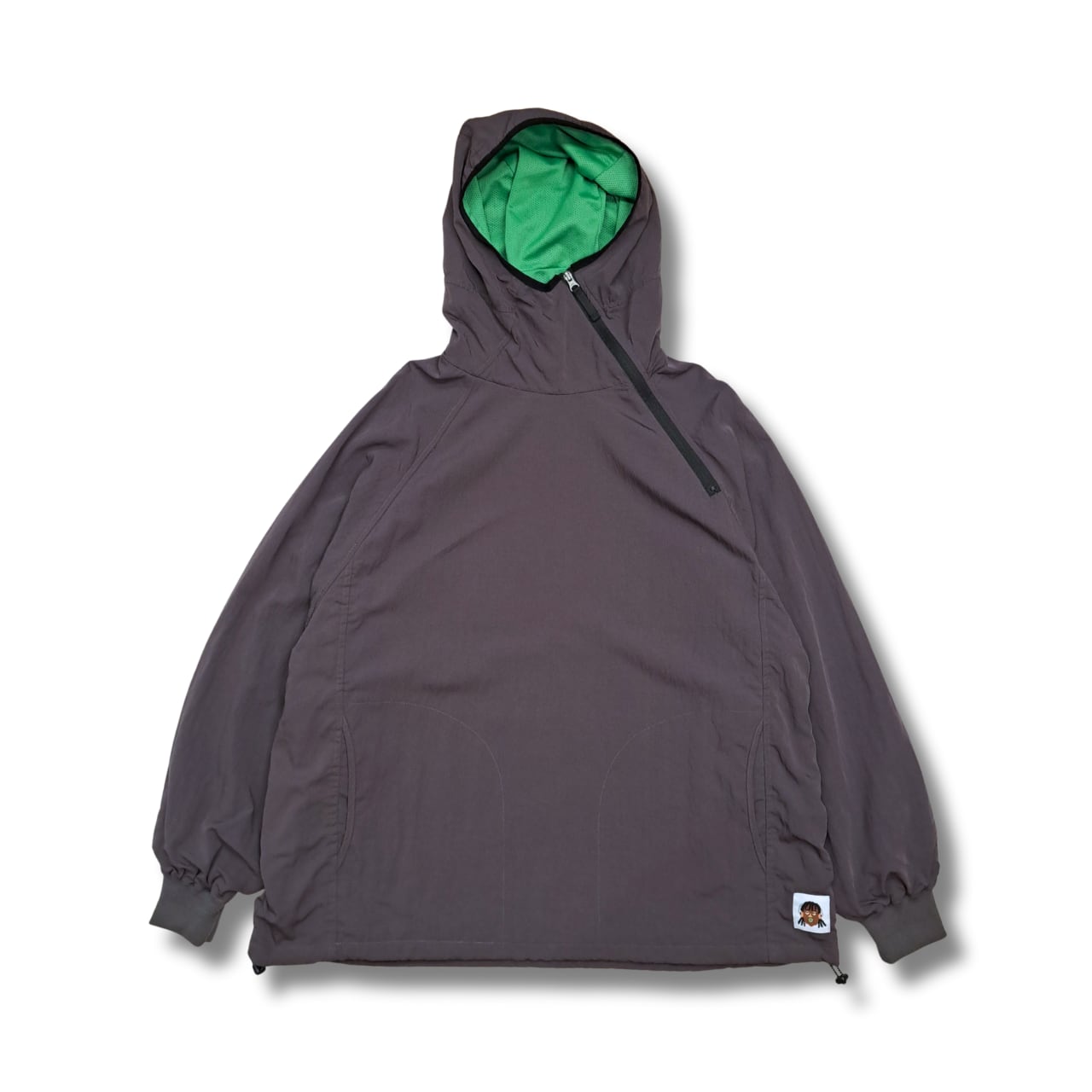 gym master - レーヨンナイロンニンジャフーディー (charcoal)