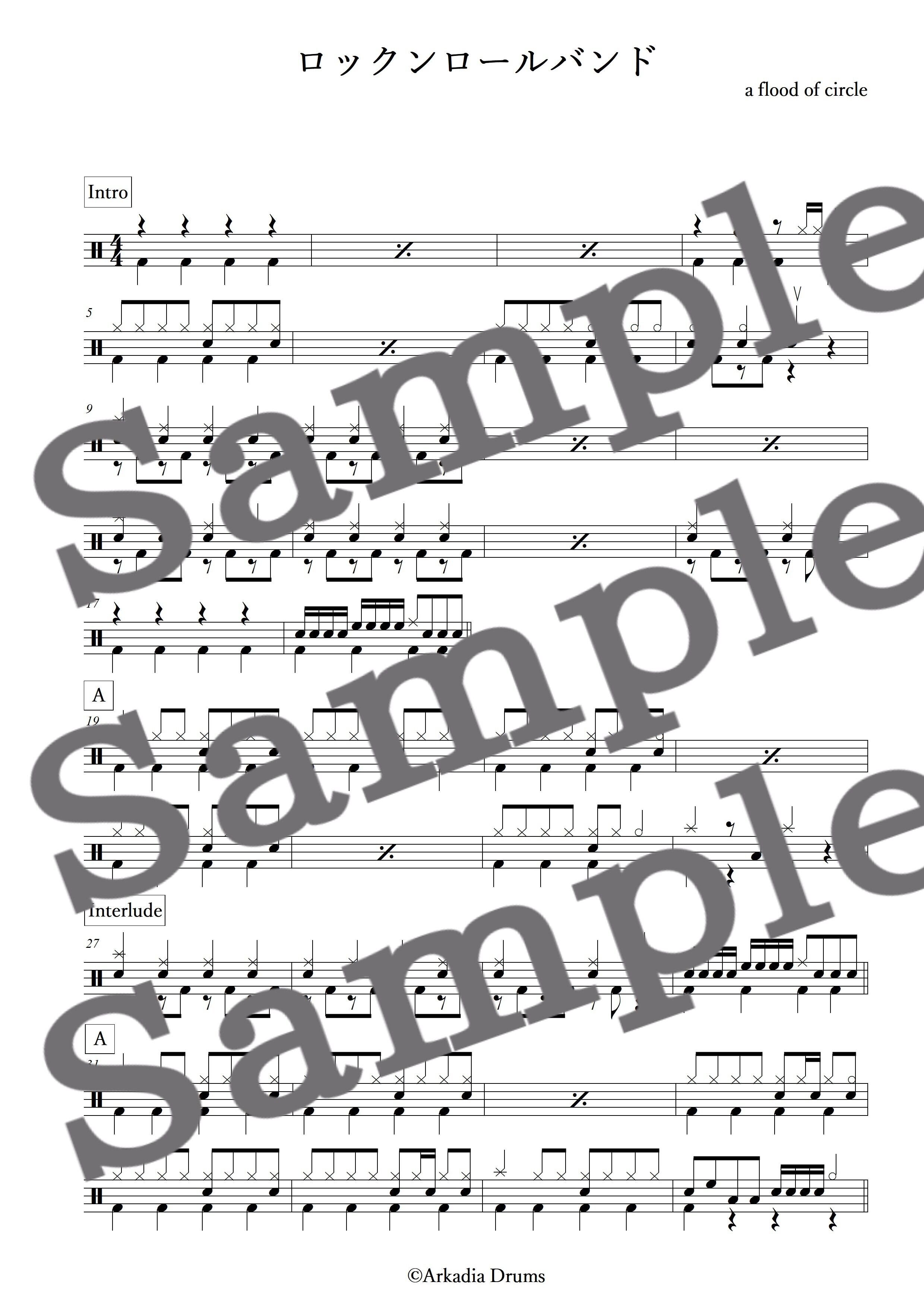 ロックンロールバンド(a flood of circle)