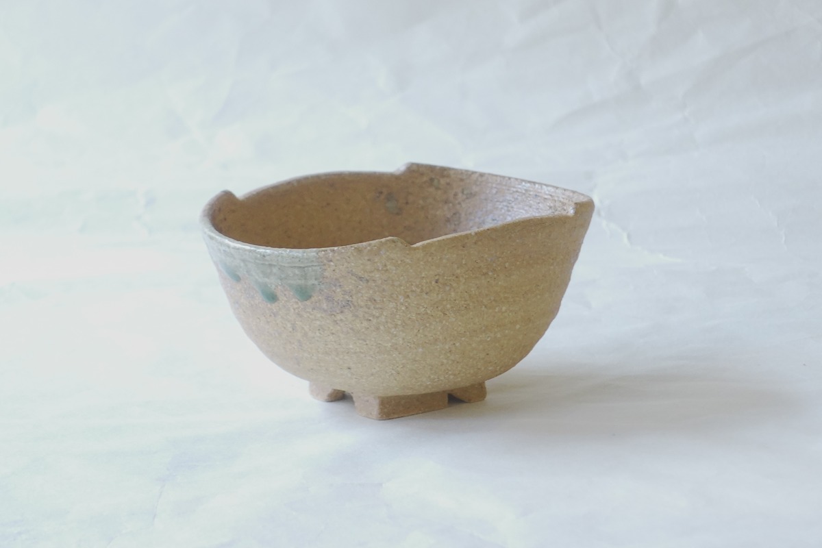 信楽焼 佐平窯 隆和 作 抹茶碗 花橘写し | 小林漆陶