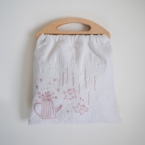 1890s bridal quilt / maple【022】