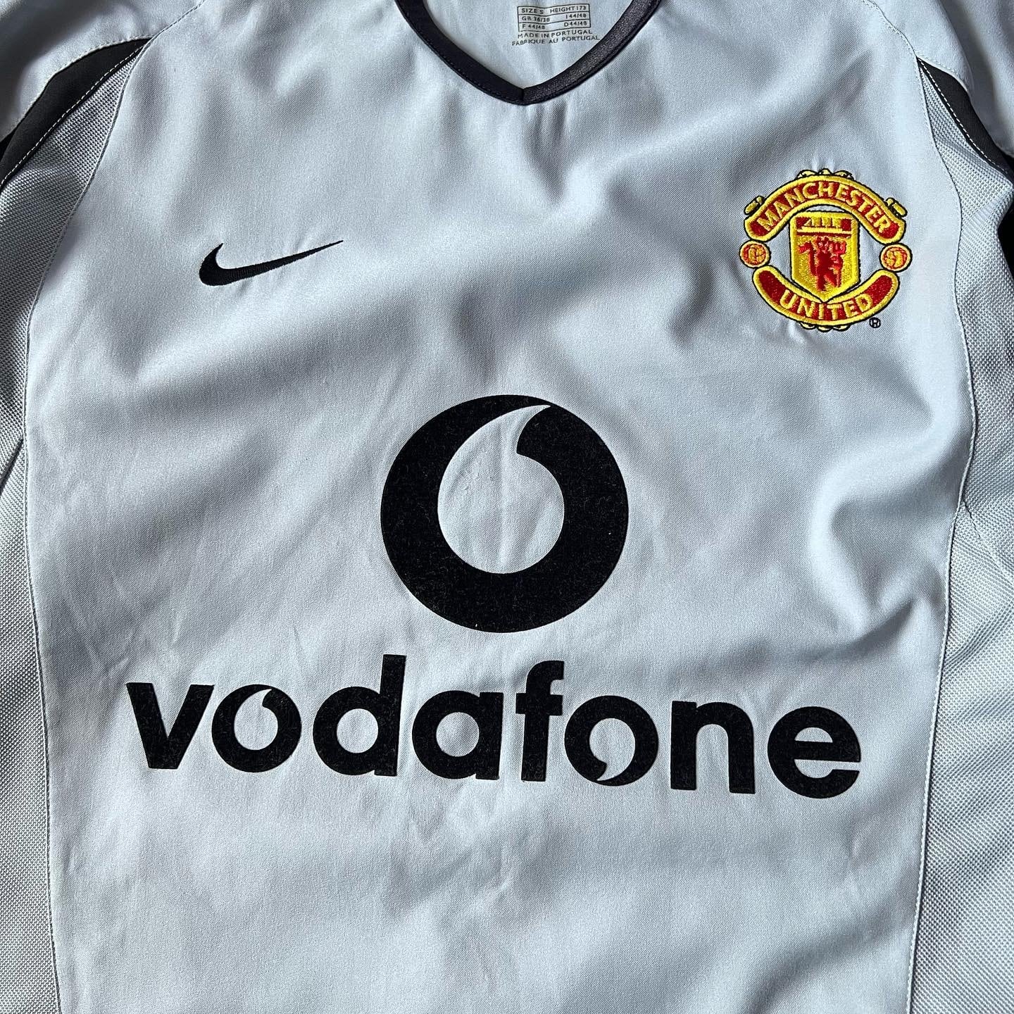 02s〜04s “nike × vodafone” Manchester united soccer game shirt 