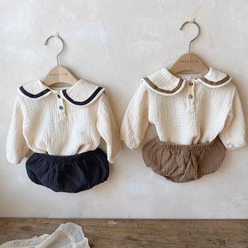 【予約品】セーラーカラー付き2点セット