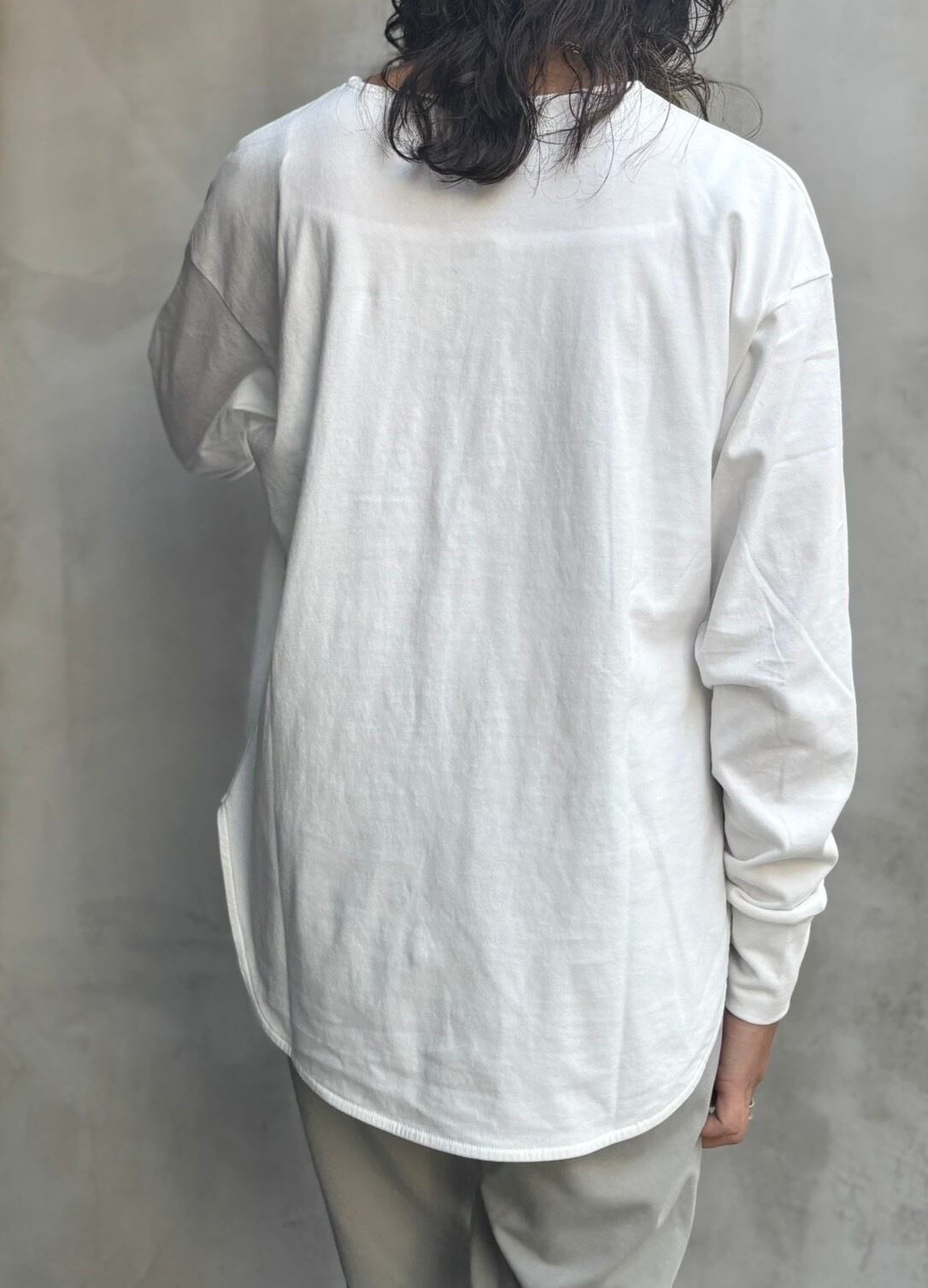 Flamingo firm 】微起毛ロングスリーブTシャツ | valance 福井