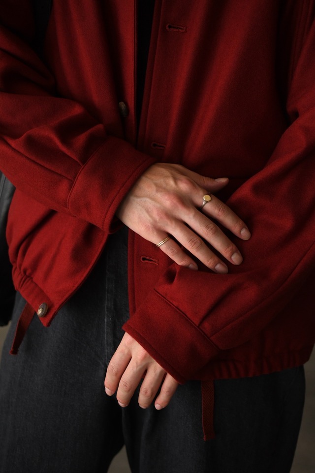 A.PRESSE / Light Weight Cashmere Blouson (RED)
