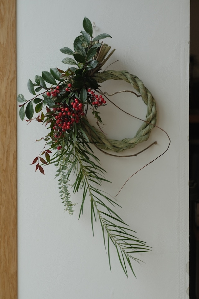 真菰のお正月飾り　輪