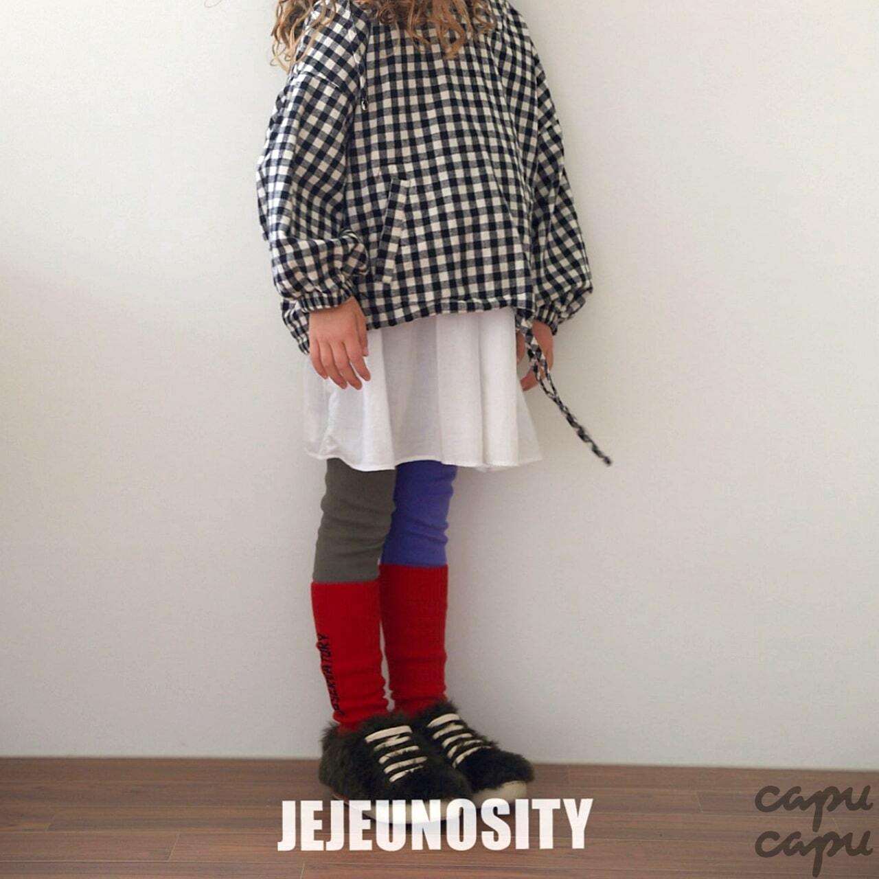 Sold out»«ジュニアサイズあり»«jejeunosity» エプロンワンピース