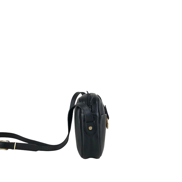 Christian Dior クリスチャン ディオール ショルダーバッグ ブラック CD レザー vintage ヴィンテージ オールド utsbka