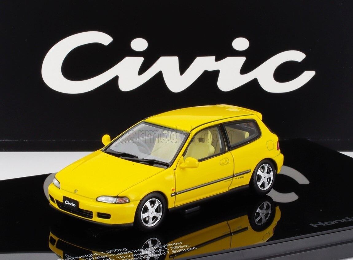 ミニカー 1/43 ホンダ シビック LCD-MODEL 1/43 HONDA CIVIC SIR II