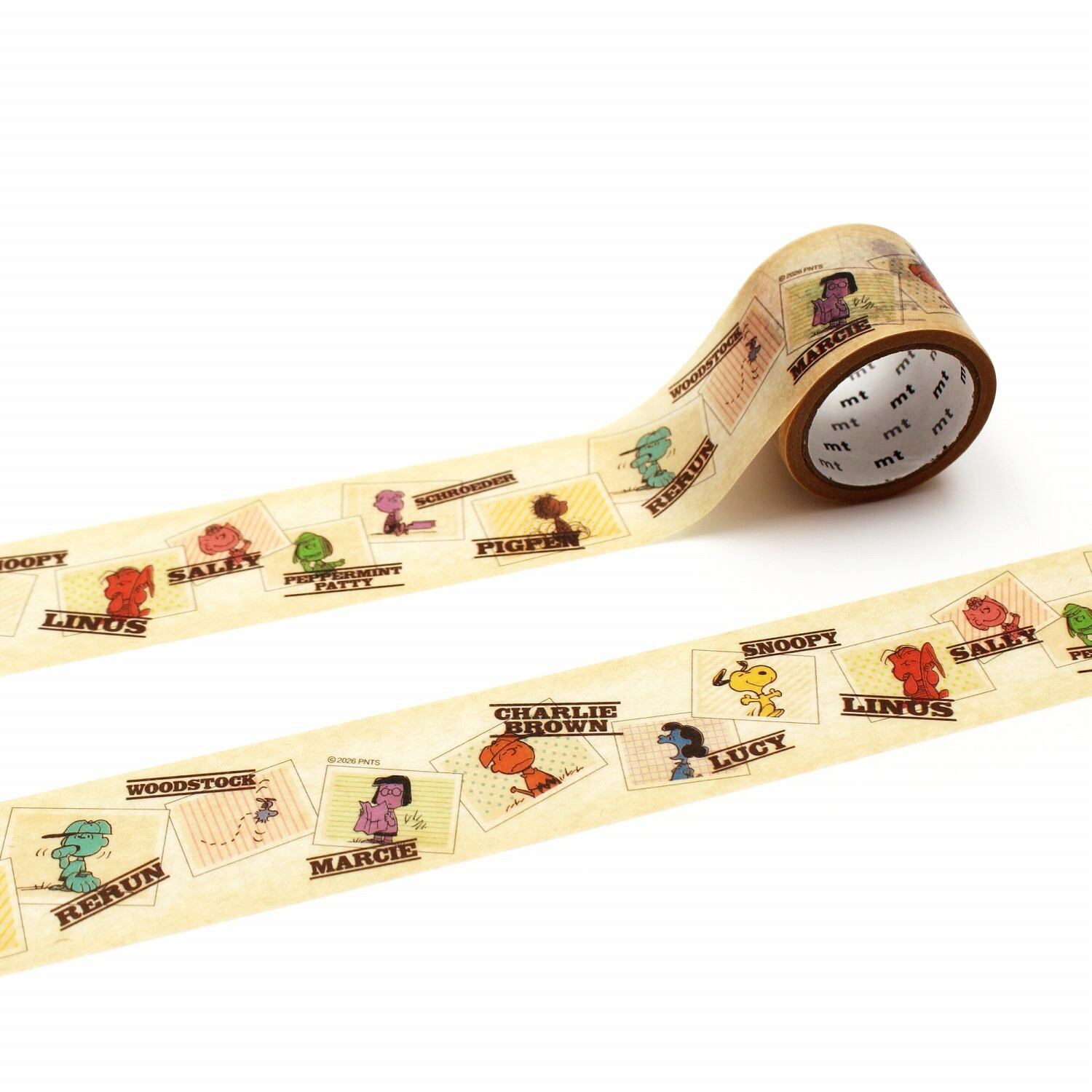 mt upcycle Peanuts friends 30mmマステ CA15