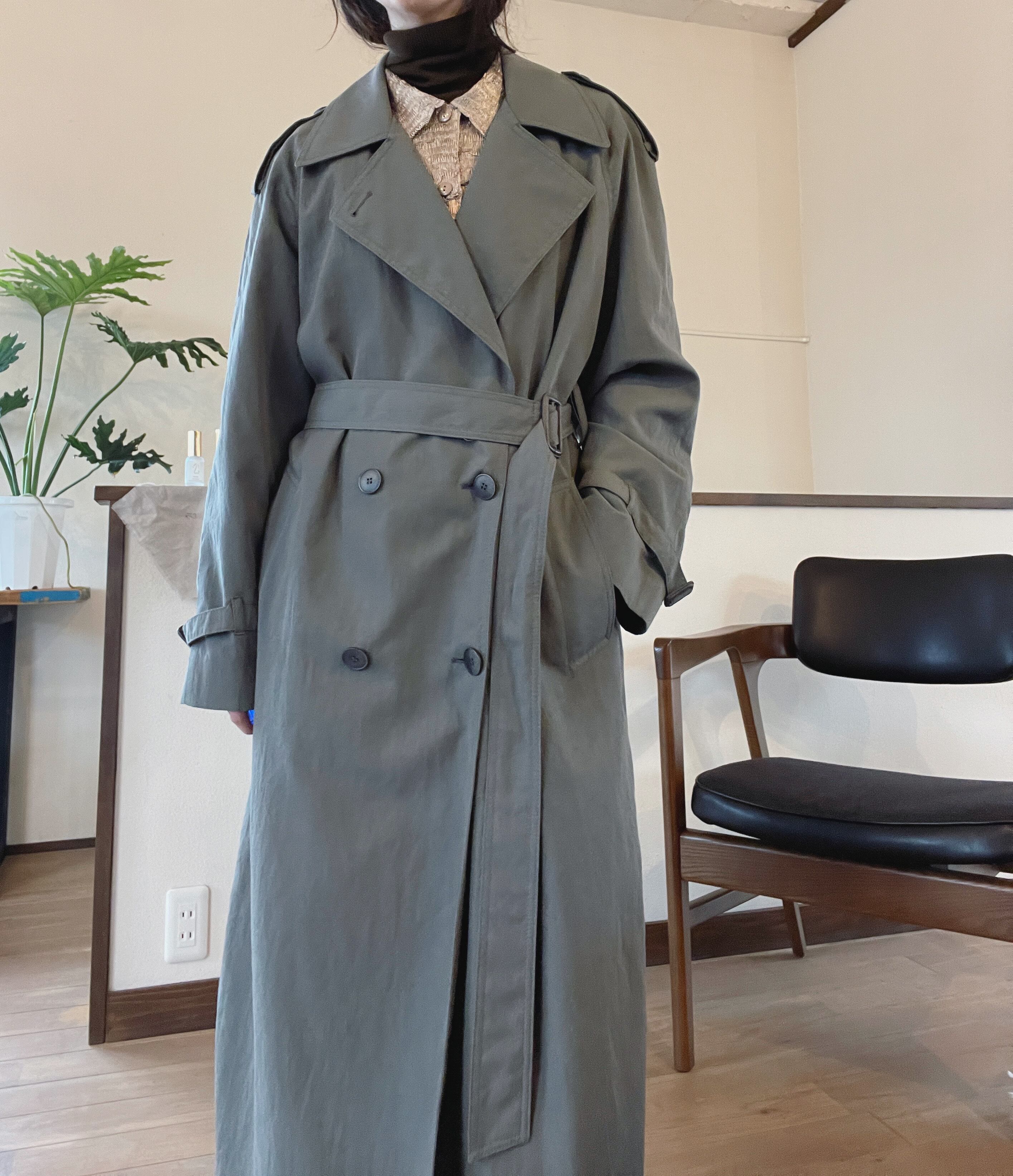 80s Trench Coat | Noel Vintage