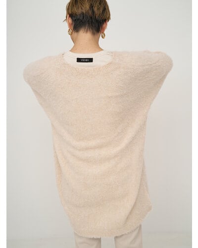 【YENN】[Y254-91123] ALPACA MIX TUNIC PO