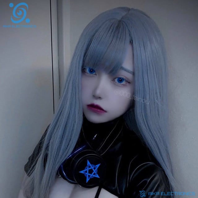 Gas mask Type:Cross【BLUE】／AIKA ELECTRONICS | AIKA ELECTRONICS