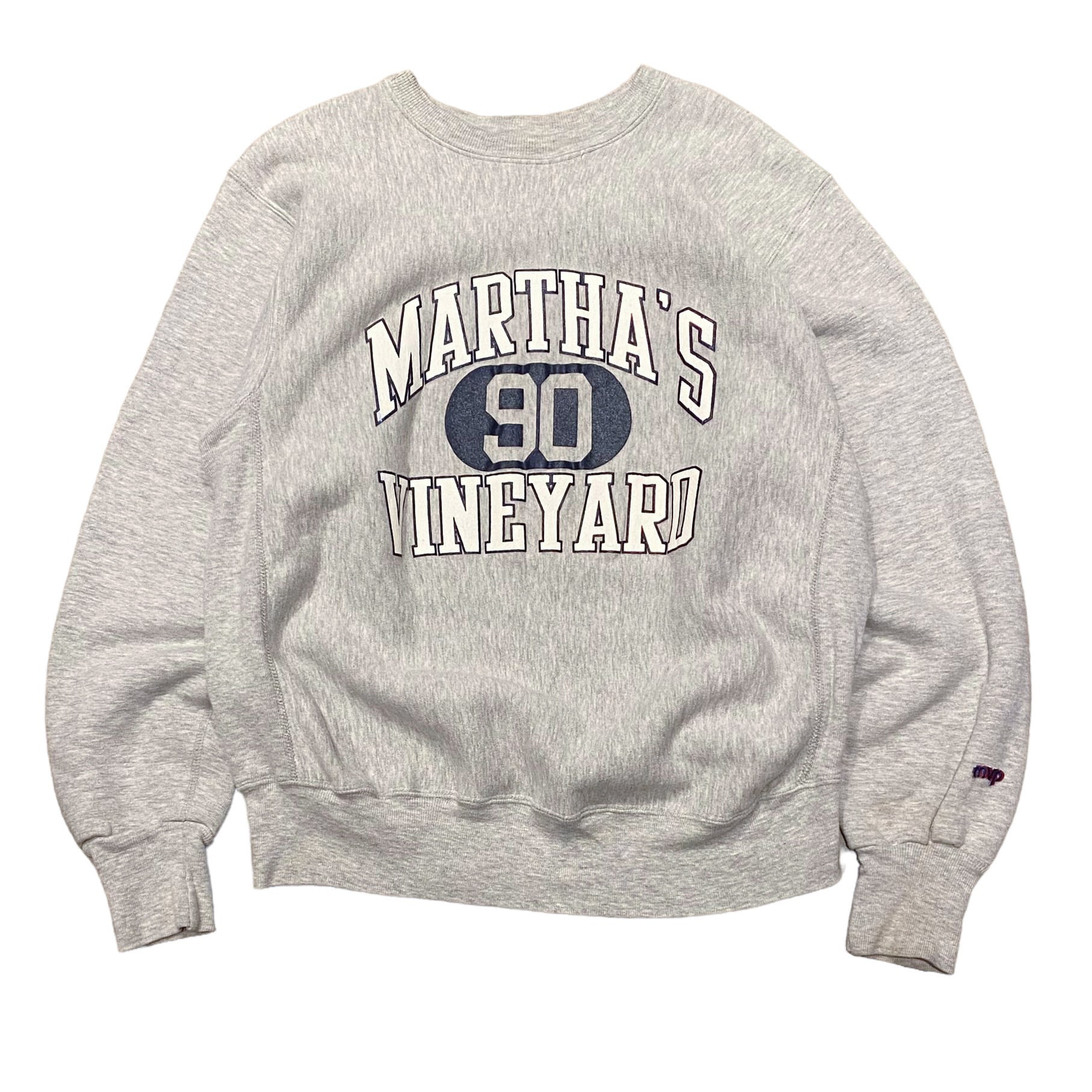 90's USA製 MVP Reverse Weave Type Sweat L /リバースウィーブタイプ プリント スウェット トレーナー 古着  ヴィンテージ