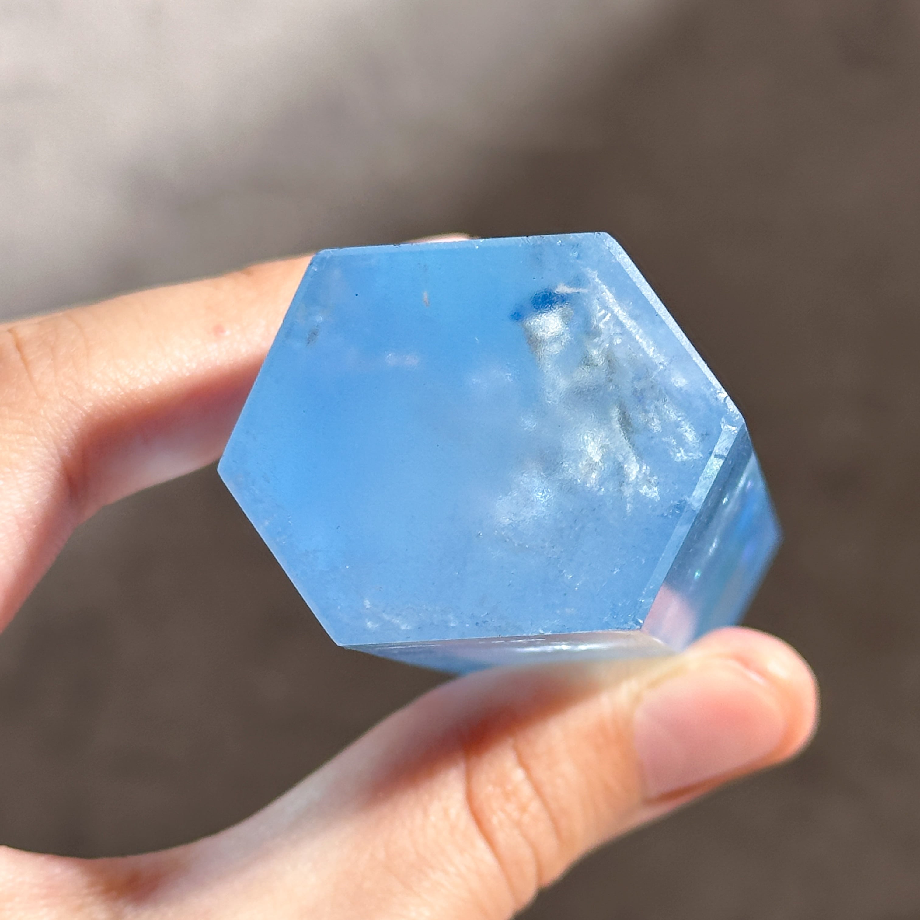 ブルーオーラクォーツ タワー22✧ Blue Aura Quartz ✧天然石・鉱物