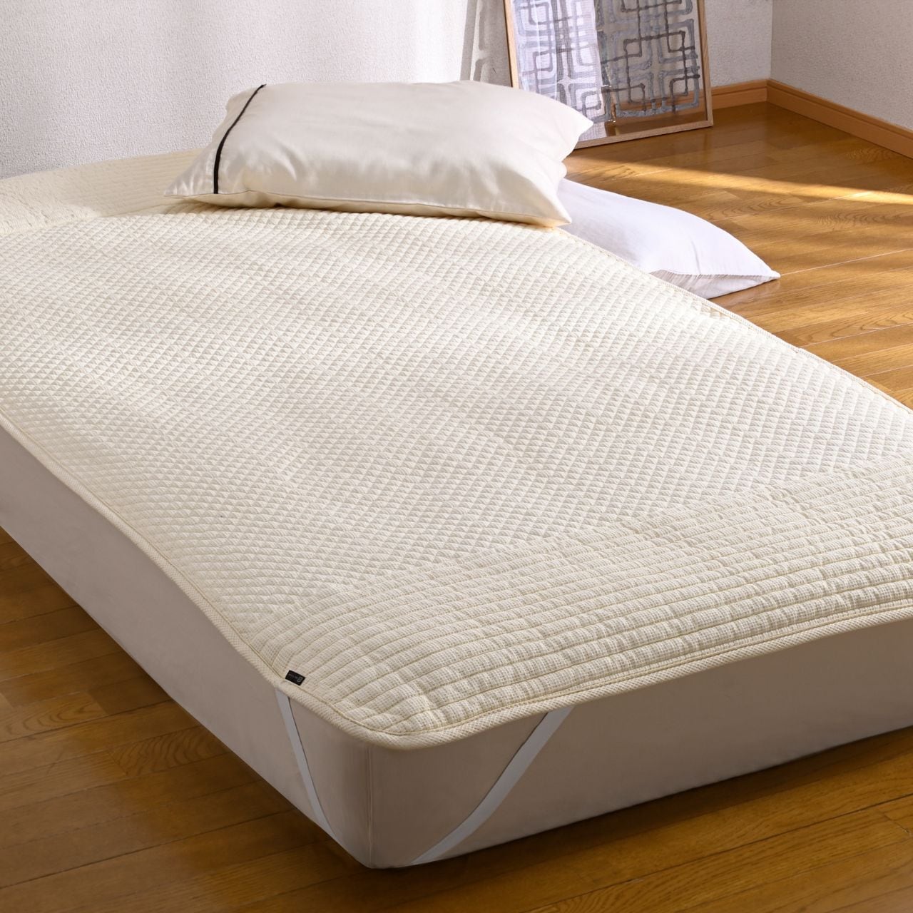 夏の汗取りキルトパッド 【Nicoltパッド】S/SD/D