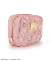 PAUL&JOE ACCESSOIRES × HELLO KITTY : SQUARE POUCH PJKT-P002