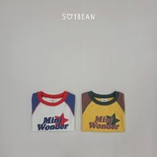 韓国子供服 / 26Autumn / soybean / wonder ラグランTシャツ / キッズ服 / ジュニア服 / 秋服 *XS~JM*