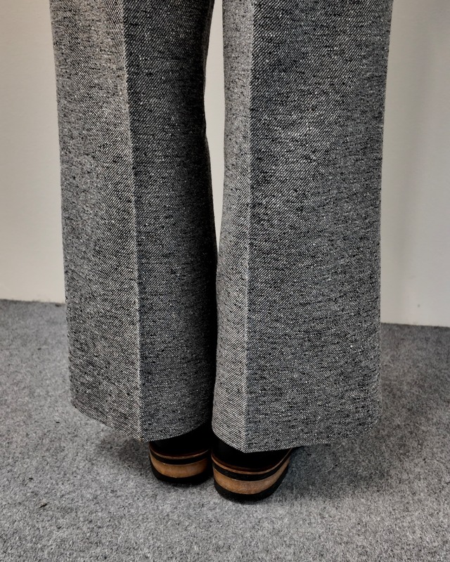 【Maison Margiela】cropped nep grey pants