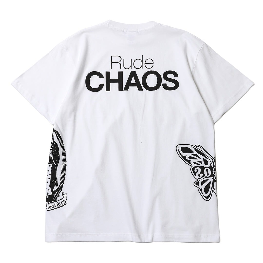 RUDE GALLERY : RUDE CHAOS TEE | Gusset
