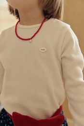 【取寄】MOME ワッフルデイリーTシャツ|秋服|韓国子供服| 26/AT