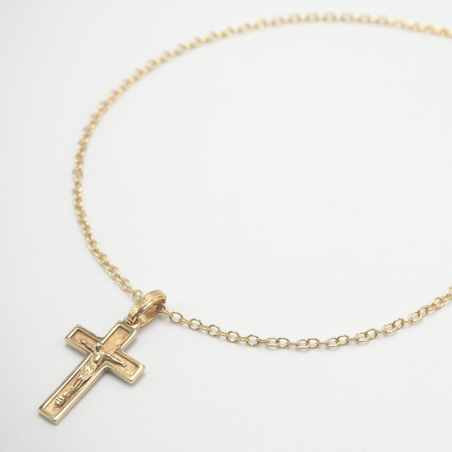 DOLCE&GABBANA クロス ネックレス K18 ゴールド ドルチェアンドガッバーナ