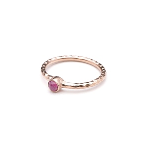 SINGLE PETIT STONE NON-ADJUSTABLE RING 044