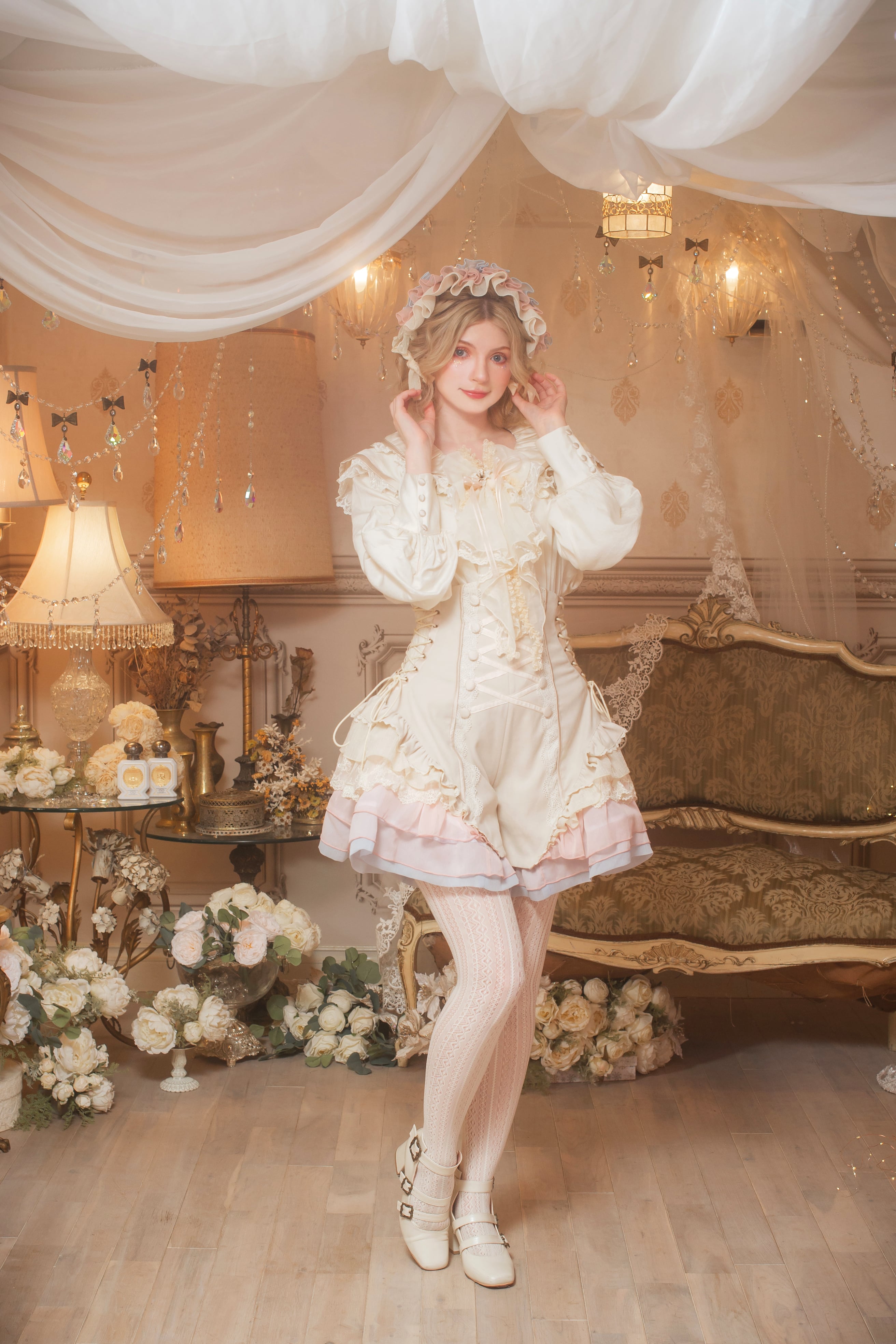 フェリ・ドウ・ロンド タッセルリボンブラウス | HoshibakoWorks