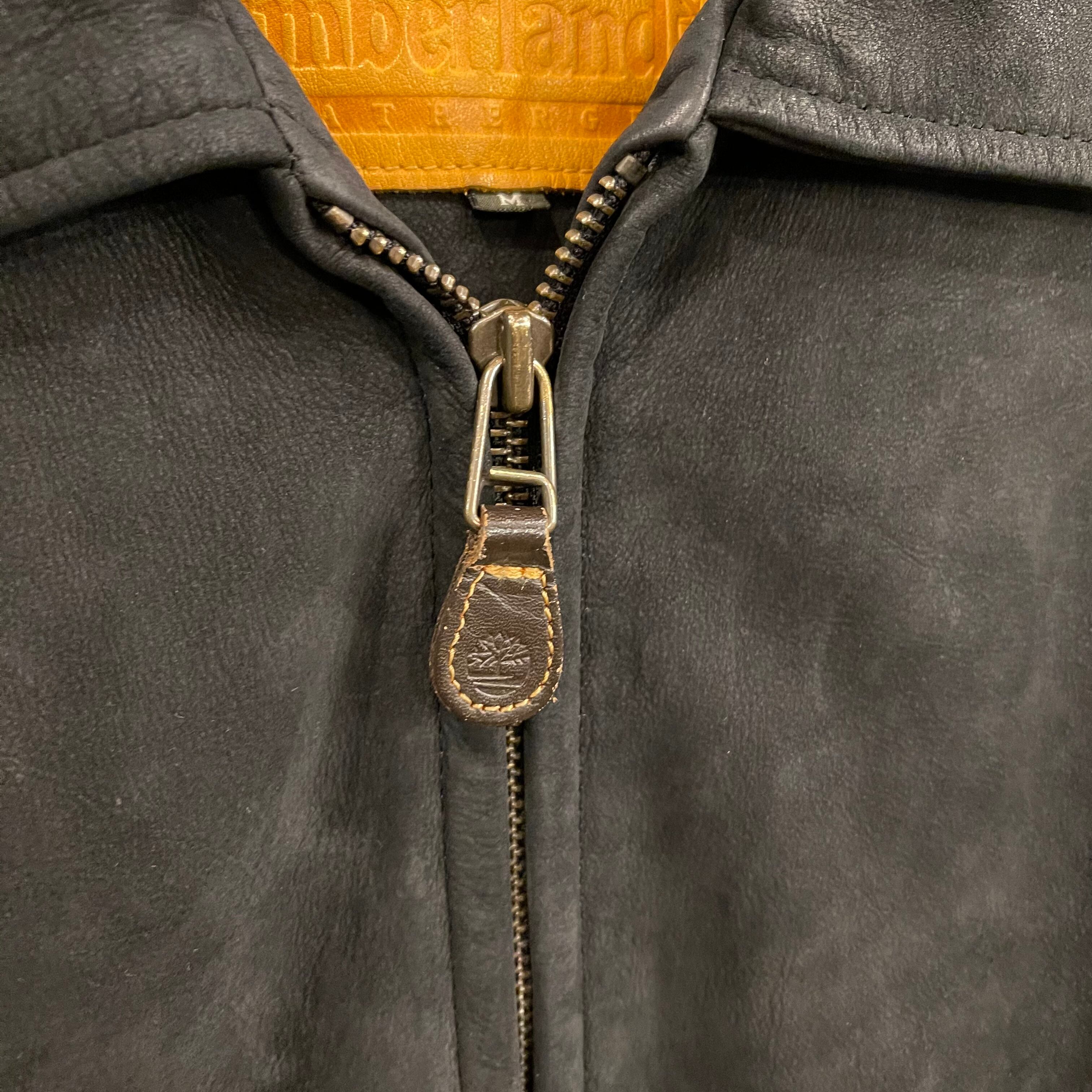 90s Timberland Cowhide Leather Jacket | VOSTOK