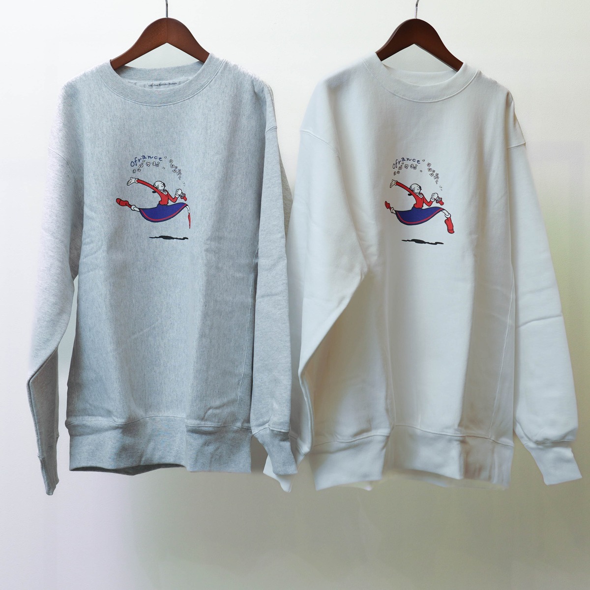EEL Products｜OFRANCE × OLIVE SWEAT CREW E-24578 イールプロダクツ 