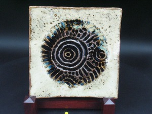 コピー：藤ノ木土平　朝鮮唐津刻角皿