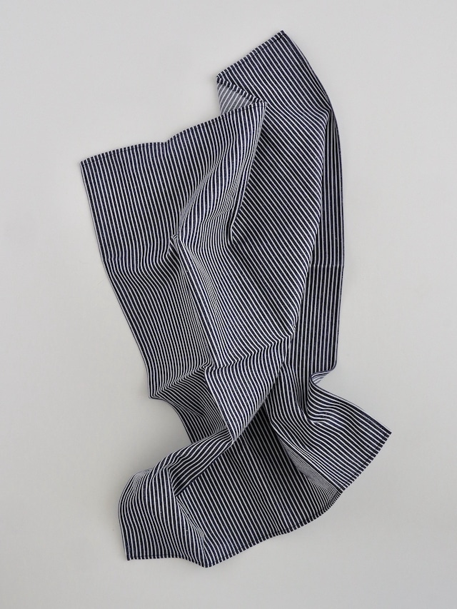 ティータオル ストライプ ネイビー｜Striped Tea Towel Navy – A Laboratory begins