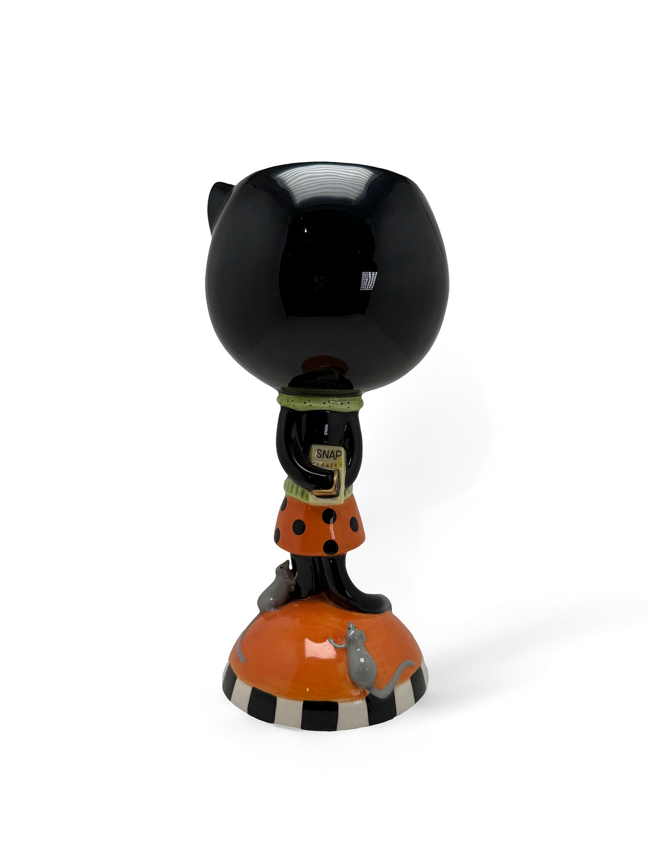 ヴィンテージ雑貨 ヴィンテージ 90’s USA ハロウィン キャット フィギュラルグラス