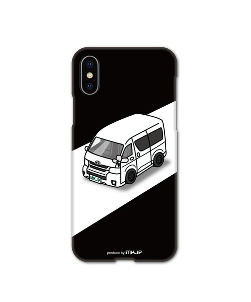 iPhone スマホケース iPhone13 iPhone13mini iPhone13Pro iPhone13ProMAX iPhone12 iPhone12mini iPhone12Pro iPhone12ProMAX トヨタ ハイエース スーパーロング TRH226K【受注生産】