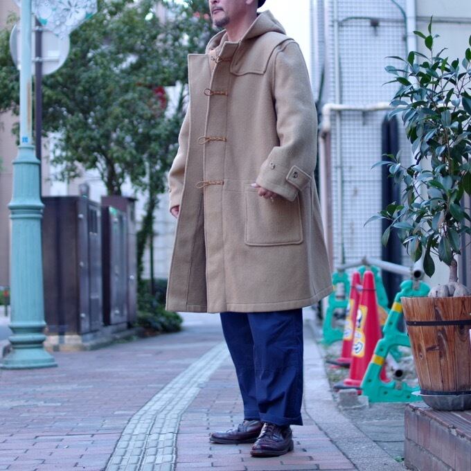 1980-90s GLOVERALL Duffle Coat / Made in ENGLAND